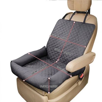 1PC Waterproof Dog Car Seat Cover Nest Pets Travel Carrying Car Mat Baskets anti Dirty Cats Medium Small Dogs Bed for Car Seat