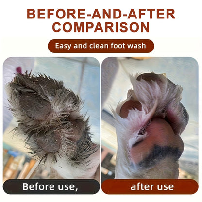 Pet Foot-Washing Cup Cat Dog Paw Cleaner Pet Cat Dog Paws Easy Cleaning No Scrubbing Cup for Small Medium Large Breed Dogs Cats